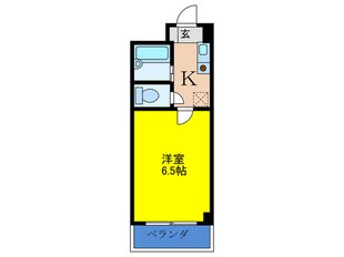 ホリックⅠの物件間取画像